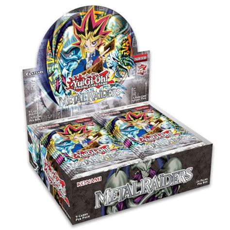 metal raiders english booster box|yu-gi-oh! metal raiders booster box.